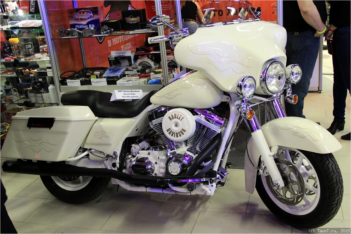 Белый Harley на продажу