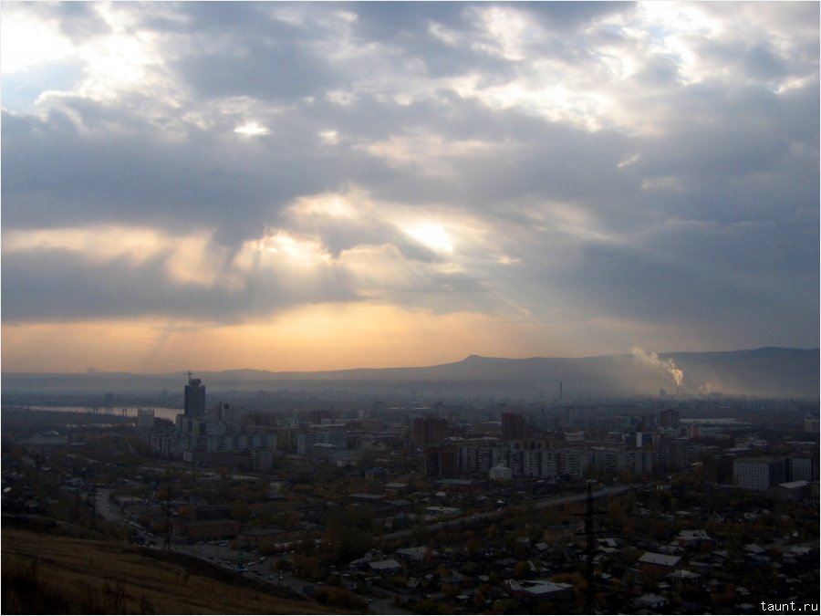 Красноярск 2005 - Вид с Покровской горы