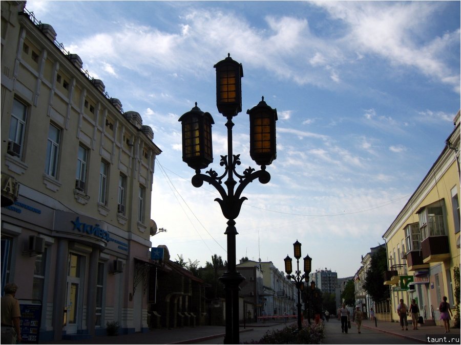 фонарь - Улица Земская